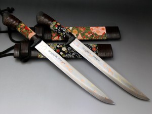 佐治武士（さじたけし）作　古都270　有色ダマスカス