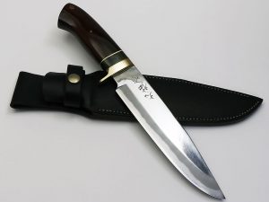 西田大祐作　青紙スーパー本割込狩猟刀195～Daisuke Nishida Aogami Super Hunting knife195